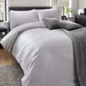 Appletree Boutique - Cecily - 100% Cotton Duvet Cover Set - SIlver additional 4