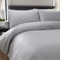Appletree Boutique - Cecily - 100% Cotton Duvet Cover Set - SIlver additional 1