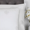 Appletree Boutique Embroidered Trees Duvet Cover Set - White additional 5