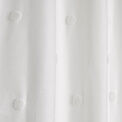 Appletree Boutique Zara 100% Cotton Eyelet Curtains - White additional 2