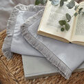 Appletree Loft - Claire - 100% Cotton Duvet Cover Set - Grey additional 4