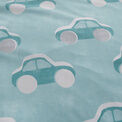 Bedlam - Cool Cars - 100% Cotton Duvet Cover Set - Duck Egg additional 5