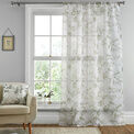 Dreams & Drapes Curtains - Tiverton - Slot Top Voile Panel - Green additional 1