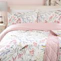 Dreams &amp; Drapes Design Caraway Reversible Duvet Cover Set - Pink additional 4