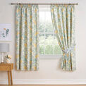Dreams & Drapes Sandringham Pencil Pleat Curtains With Tie-Backs - Duck Egg additional 1