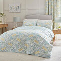 Dreams & Drapes Design - Sandringham - Quilted Bedspread - 200cm X 230cm in Duck Egg additional 3