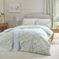Dreams & Drapes Design - Sandringham - Quilted Bedspread - 200cm X 230cm in Duck Egg additional 1