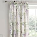 Dreams & Drapes Wisteria Pencil Pleat Curtains With Tie-Backs - Lilac additional 4