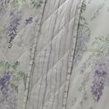 Dreams & Drapes Design - Wisteria - Quilted Bedspread - 200cm X 230cm in Lilac additional 2