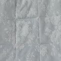 Dreams & Drapes Woven - Imelda - Quilted Bedspread - 220cm x 240cm in Duck Egg additional 2