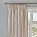 Dreams & Drapes Woven Imelda Pencil Pleat Curtains With Tie-Backs - Ivory additional 4