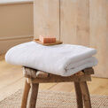 Drift Home - Abode Eco - 80% BCI Cotton, 20% Recycled Polyester Towel - White additional 1
