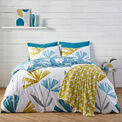 Fusion - Alma - Reversible Duvet Cover Set - Teal additional 1