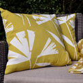 Fusion - Alma Outdoor - Outdoor Cushion Cover - 43 x 43cm in Teal/Ochre additional 3