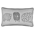 Fusion - Dotty Sheep -  Cushion Cover - 28 x 48cm in Natural additional 1