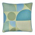 Fusion - Ingo - Velvet Cushion Cover - 43 x 43cm in Green additional 1