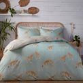 Fusion - Milo Giraffe - Reversible Duvet Cover Set - Duck Egg additional 6