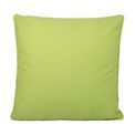 Fusion - Plain Dye - Water Resistant Outdoor Filled Cushion - 43 x 43cm in Lime additional 1