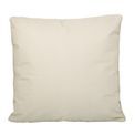 Fusion - Plain Dye - Water Resistant Outdoor Filled Cushion - 43 x 43cm in Natural additional 1