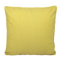 Fusion - Plain Dye - Water Resistant Outdoor Filled Cushion - 43 x 43cm in Ochre additional 1