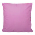 Fusion - Plain Dye - Water Resistant Outdoor Filled Cushion - 43 x 43cm in Pink additional 1