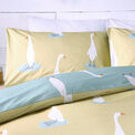 Fusion Puddles The Duck Reversible Duvet Cover Set - Yellow / Blue additional 2