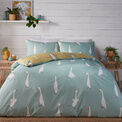 Fusion Puddles The Duck Reversible Duvet Cover Set - Yellow / Blue additional 3