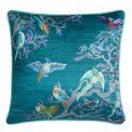 Laurence Llewelyn-Bowen Birdity Absurdity Filled Cushion - Blue additional 1