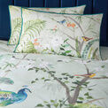 Soiree - Peacock Jungle - 100% Cotton Duvet Cover Set - Green additional 5