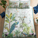 Soiree - Peacock Jungle - 100% Cotton Duvet Cover Set - Green additional 3
