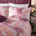 Soiree Rose Bloom Duvet Cover Set - Pink additional 4