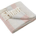 Appletree Loft - Reva - 100% Recycled Cotton Rich Mixed Fibres Bedspread - 130cm x 180cm in Paprika additional 1