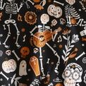 Bedlam - Halloween Day of the Dead - Glow in the dark Duvet Cover Set - Black/Orange additional 6