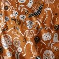 Bedlam - Halloween Day of the Dead - Glow in the dark Duvet Cover Set - Black/Orange additional 3
