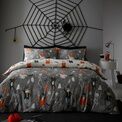 Bedlam - Halloween Party - Glow in the Dark Duvet Cover Set - Grey additional 7