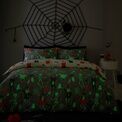 Bedlam - Halloween Party - Glow in the Dark Duvet Cover Set - Grey additional 2