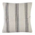 Drift Home - Brinley - 100% Recycled Cotton Rich Mixed Fibres Filled Cushion - 43 x 43cm in Cream additional 4