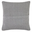 Drift Home - Quinn - 100% Recycled Cotton Rich Mixed Fibres Cushion Cover - 43 x 43cm in Grey additional 2