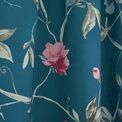 Dreams & Drapes Sweet Pea Pencil Pleat Curtains With Tie-Backs - Teal additional 2