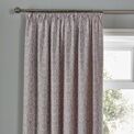 Dreams & Drapes Woven Hawthorne Pencil Pleat Curtains With Tie-Backs - Lavender additional 4