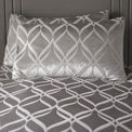 Soiree - Belfort - Jacquard Duvet Cover Set - Silver additional 2