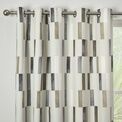 Fusion Oakland 100% Cotton Eyelet Curtains - Natural additional 2