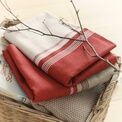 Fusion Snug - Betley Brushed - 100% Brushed Cotton Duvet Cover Set - Red additional 5