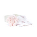 Jellycat Bashful Pink Bunny Gift Set additional 2