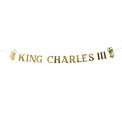 King Charles III Gold Banner 2m additional 1
