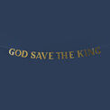 God Save the King Gold Banner 2m additional 2