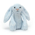 Jellycat - Bashful Blue Bunny Rattle additional 1