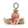 Jellycat - Odell Octopus Activity Toy additional 3