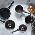Simply Home Black Marble 5 Piece Saucepan Set additional 9
