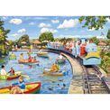 Gibsons - The Boating Lake 1000 Piece Jigsaw Puzzle additional 2
